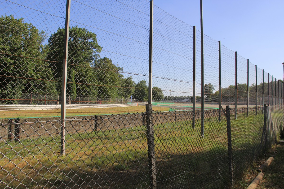 Autodromo di Monza - La zona prato dal sottopasso alla variante Ascari